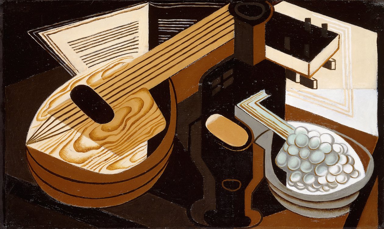 Mandolin; La Mandolin, 1921 by Juan Gris