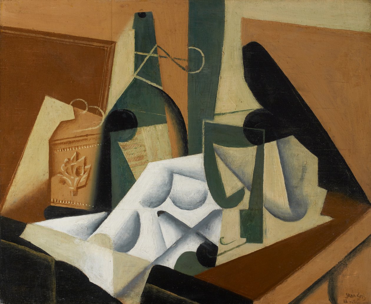 Beyaz Masa Örtüsü, 1912-16 by Juan Gris