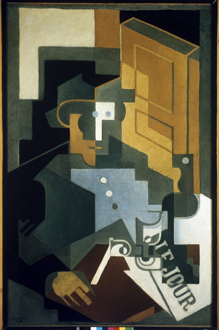 Tourangeau (tuval üzerine yağlı boya by Juan Gris