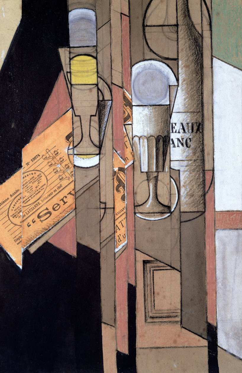 Beyaz Bordo by Juan Gris