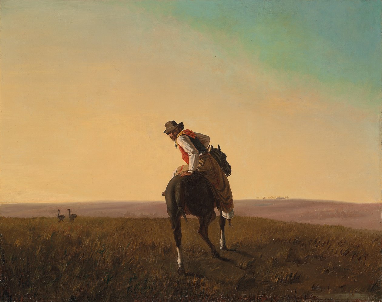 Aurora (Entre dos luces olarak da bilinir), c.1879-85 (tuval üzerine yağlı boya) by Juan Manuel Blanes