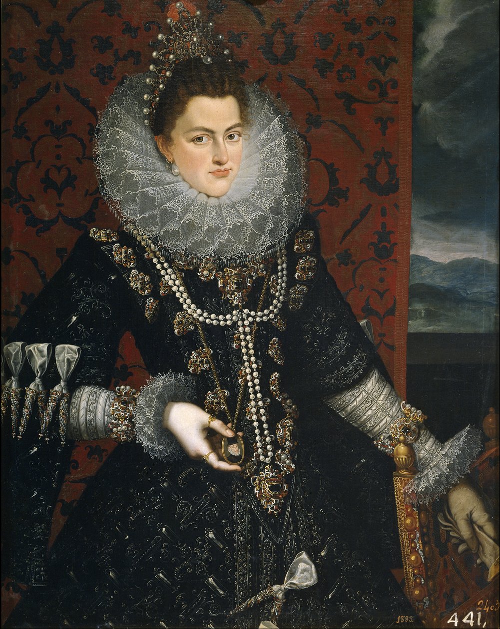 İnfanta Isabella Clara Eugenia 1566-1633, 1598-1599 by Juan Pantoja de la Cruz