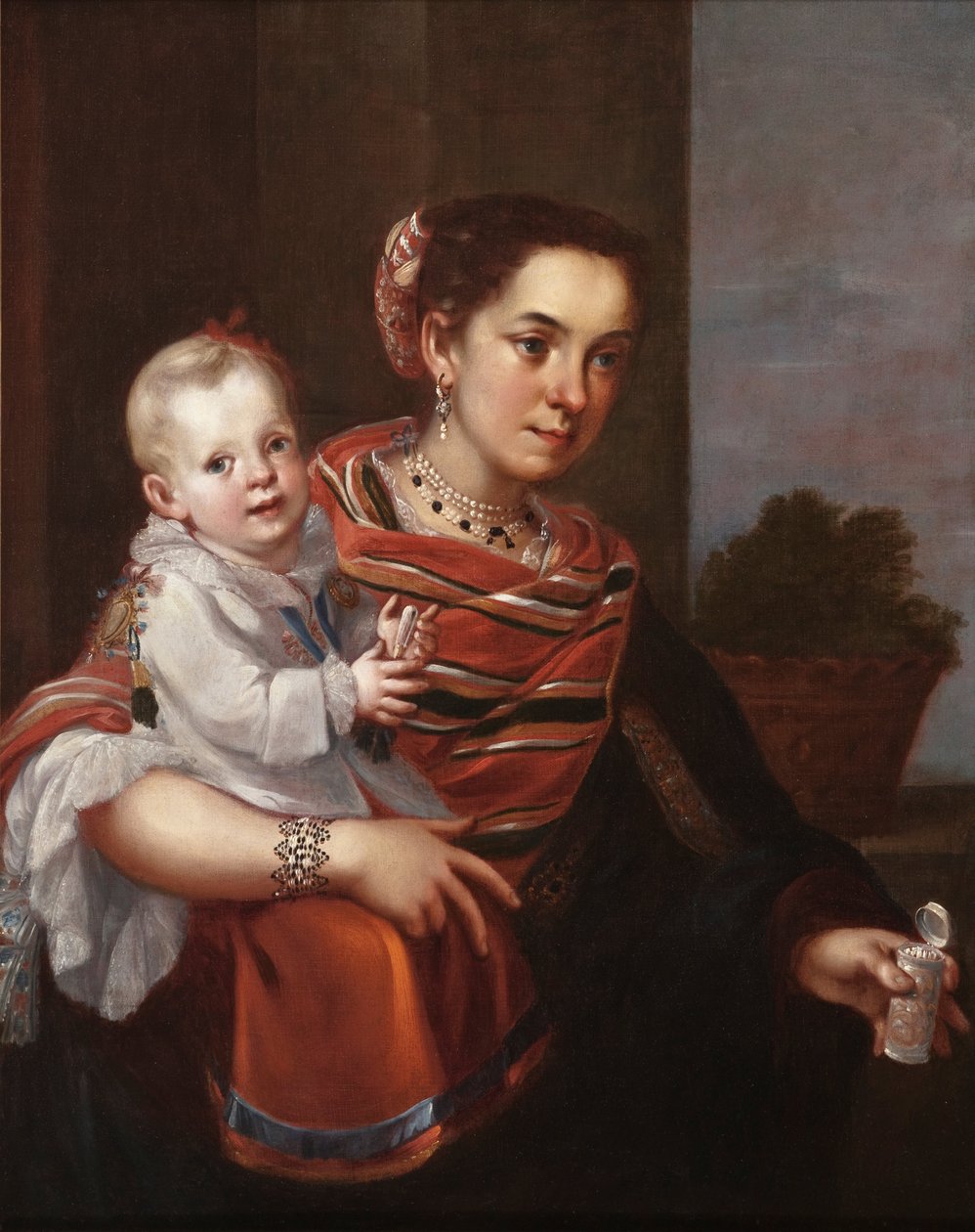 Casta Boyama (İspanyol ve Morisca, Albino'dan) by Juan Patricio Morlete Ruiz