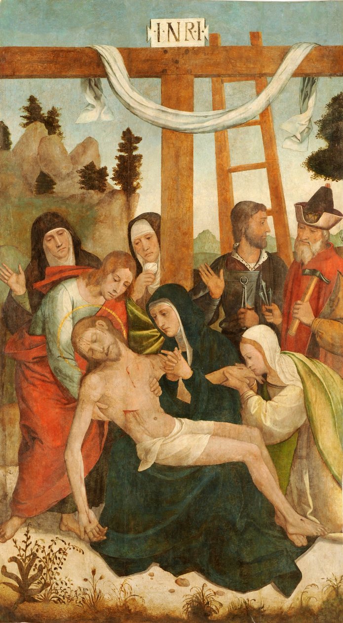 Meryemana resmi by Juan de Borgoña