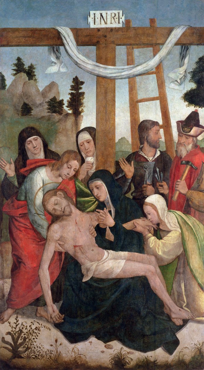 Biriktirme (panel) by Juan de Borgoña