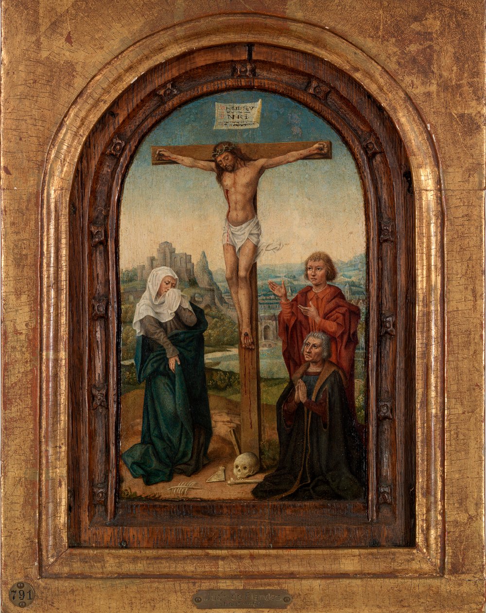 çarmıha germe by Juan de Flandes
