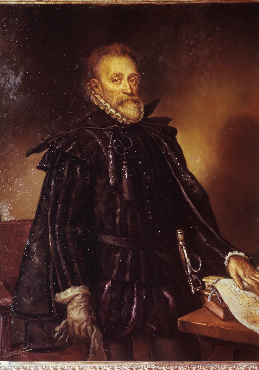 Miguel de Cervantes (1547-1616) İspanyol yazar Miguel Cervantes de Saavedra