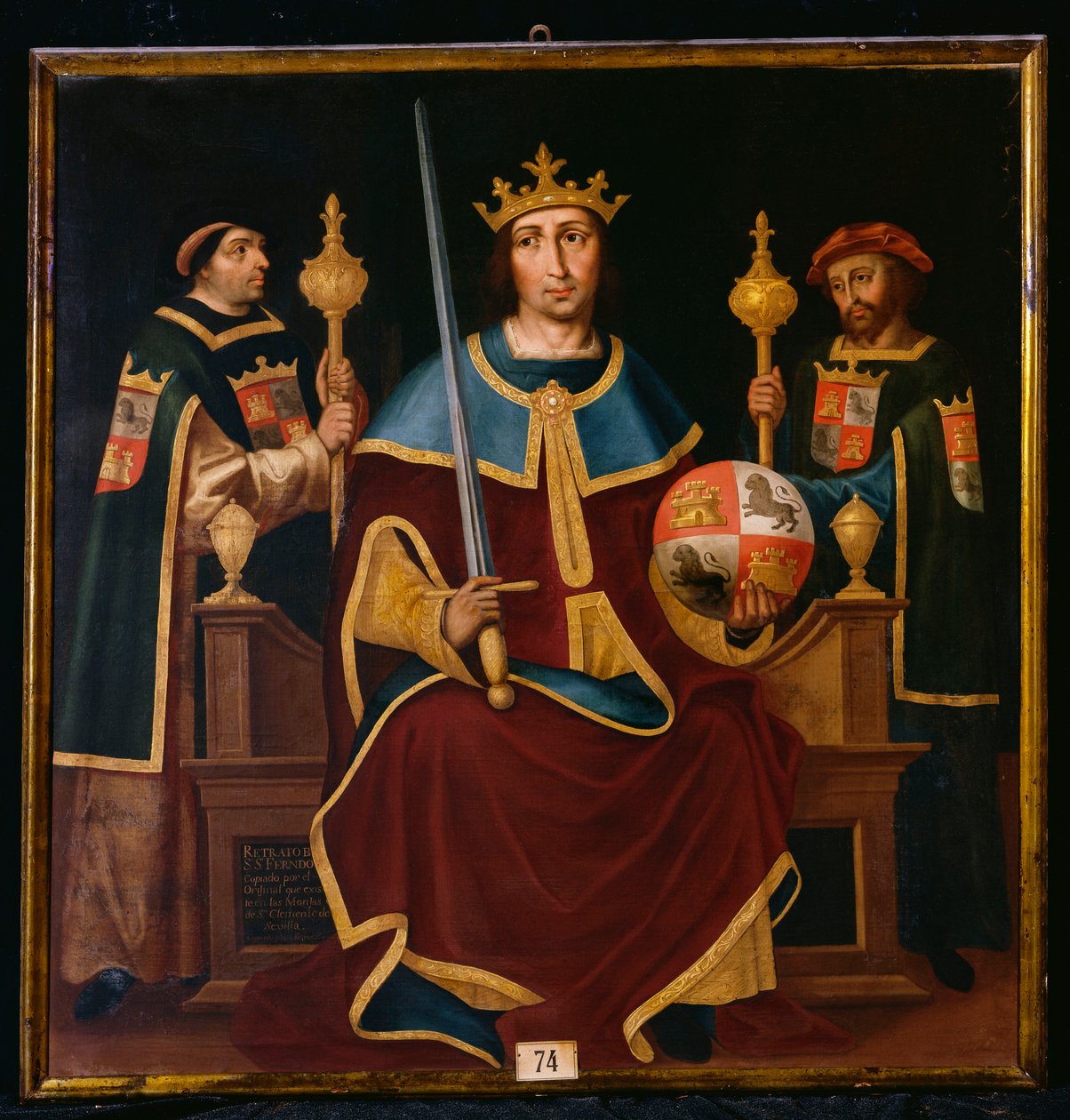 Aziz Ferdinand, İki Saray İle Tahtına Geçti by Juan de Juanes