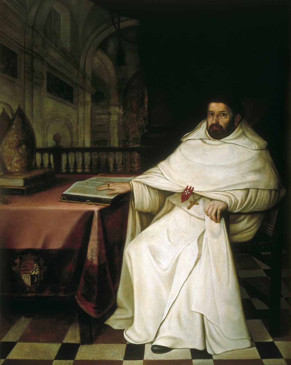 Kardeş Alonso de Sotomayor y Caro'nun portresi by Juan de Valdes Leal