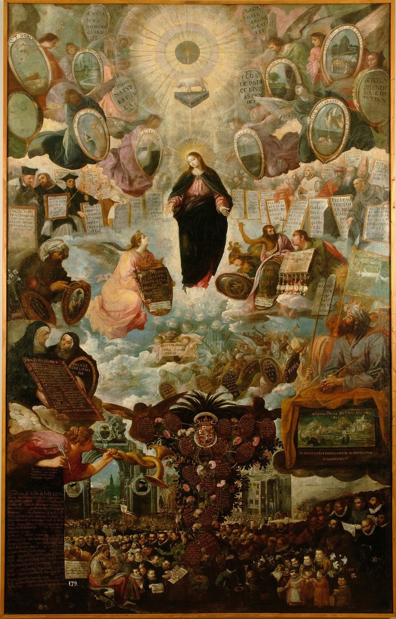 Lekesiz Bakire Alegorisi by Juan de las Roelas