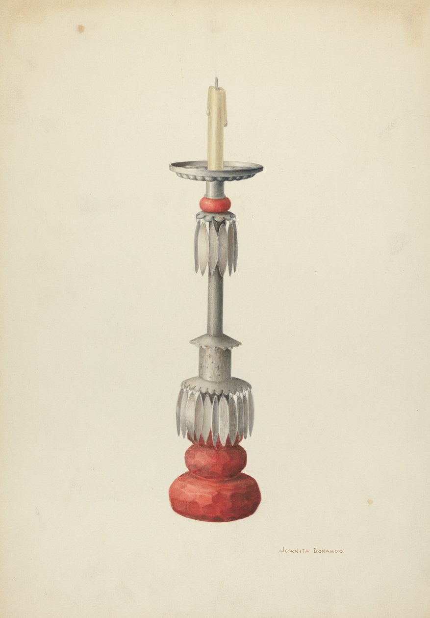 Şamdan Çift Tek, c. 1941. by Juanita Donahoo