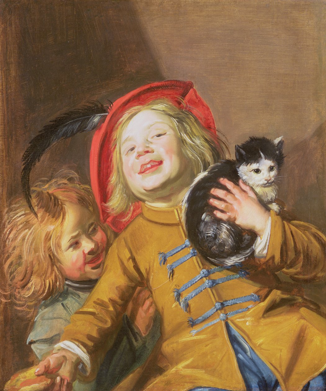 Kediyle Gülen Çocuklar, 1629 by Judith Leyster
