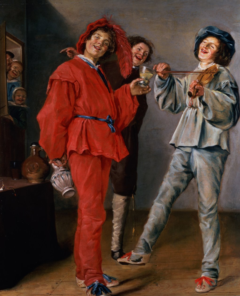 Üç Erkek Neşeli, 1629 dolayları by Judith Leyster