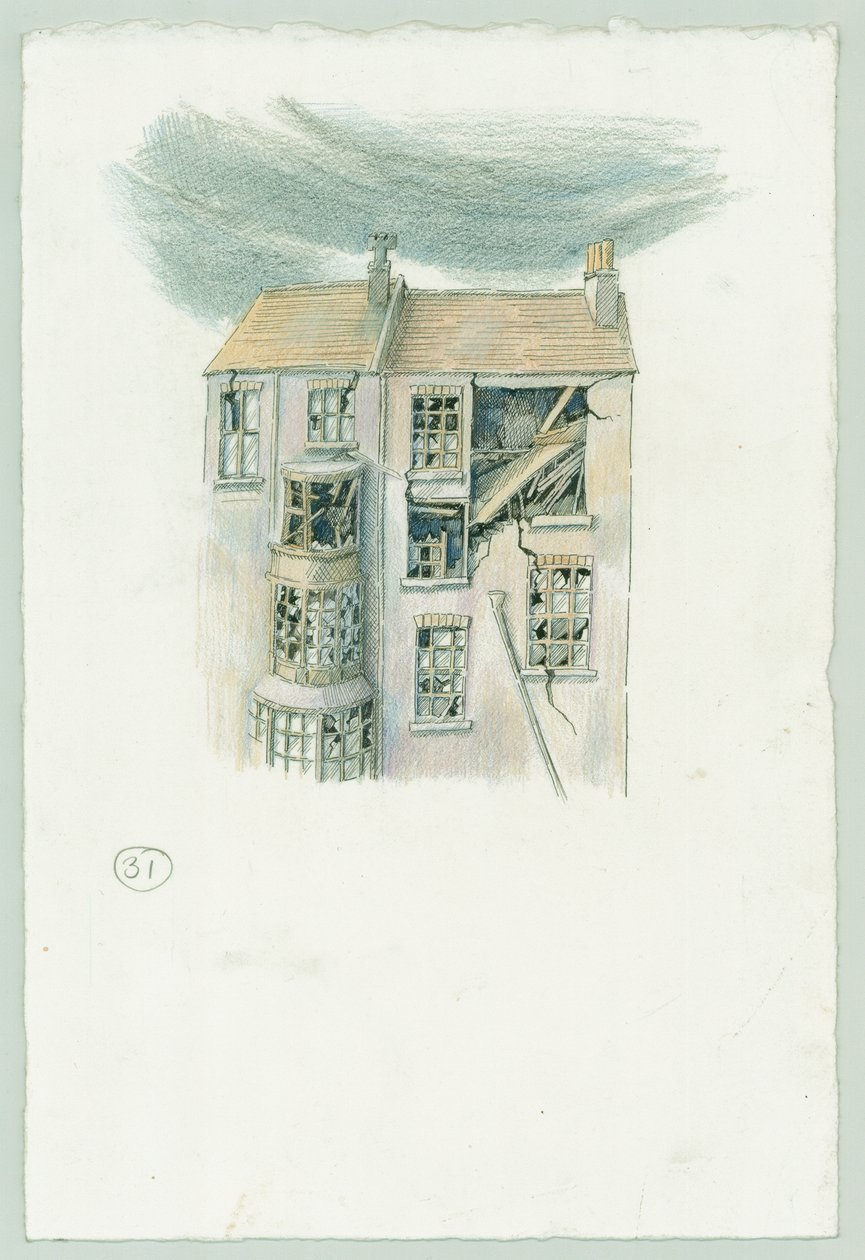 Alman deniz bombardımanı Scarborough, Kuzey Yorkshire, 1914 2014. by Judith Dobie