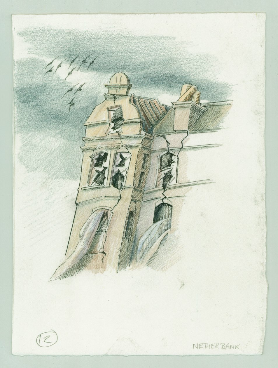 Alman deniz bombardımanı Scarborough, Kuzey Yorkshire, 1914 2014. by Judith Dobie