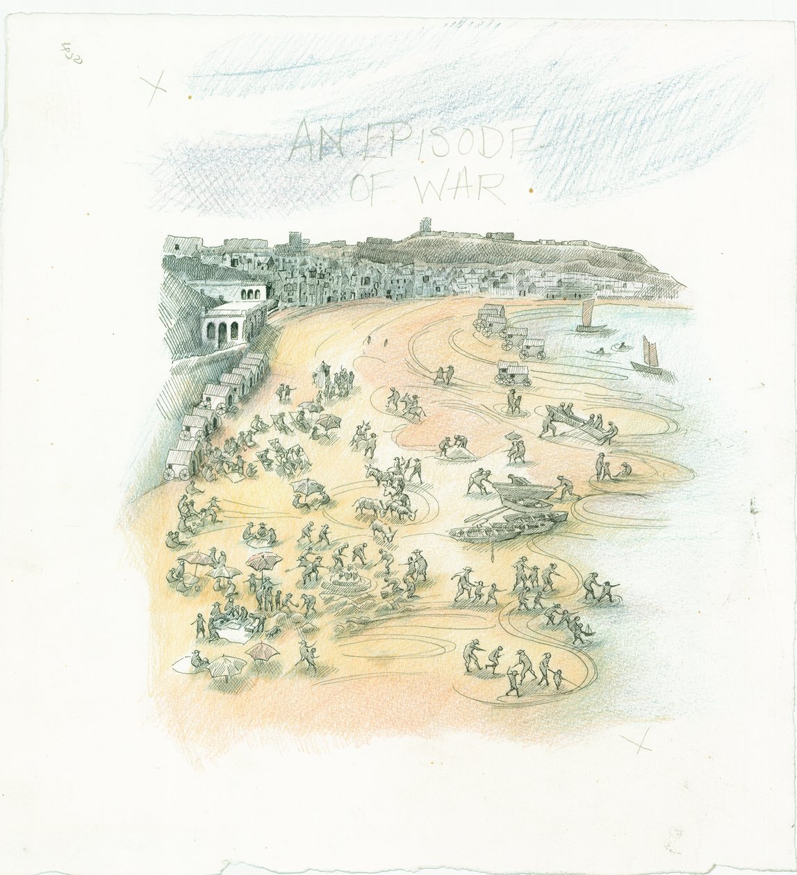Alman deniz bombardımanı Scarborough, Kuzey Yorkshire, 1914 2014. by Judith Dobie