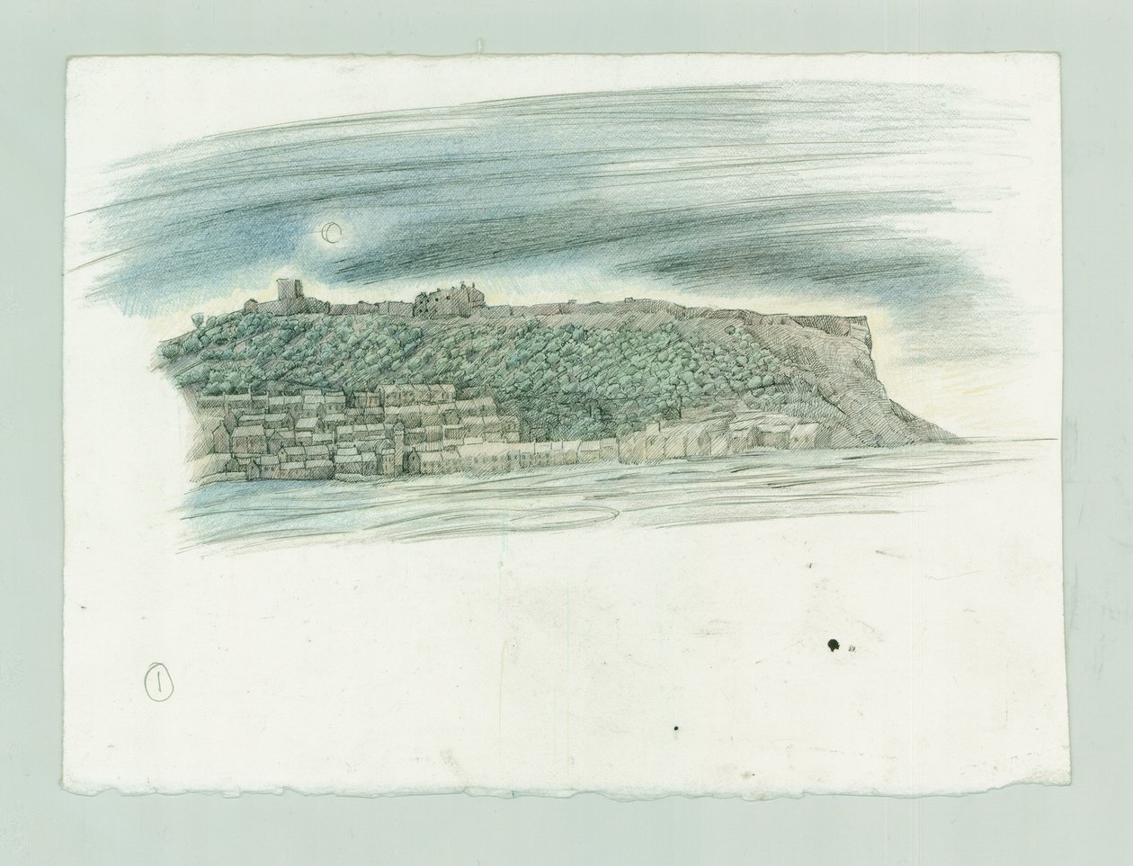 Alman deniz bombardımanı Scarborough, Kuzey Yorkshire, 1914 2014. by Judith Dobie