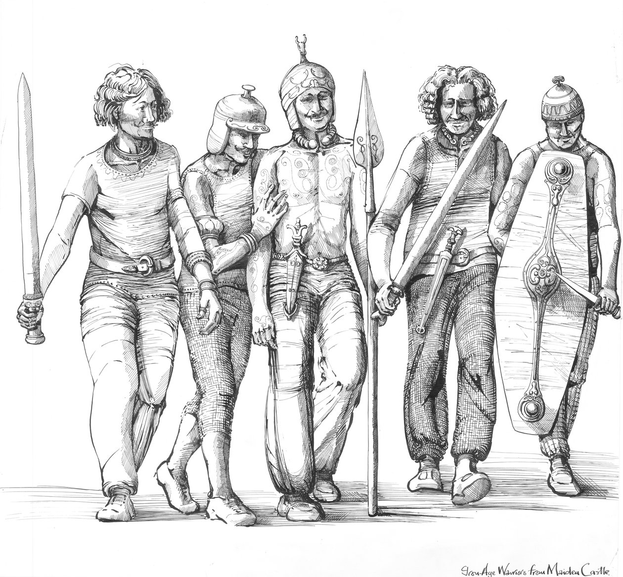 Demir Çağı savaşçıları, Tarih Öncesi, c1990-2010 by Judith Dobie