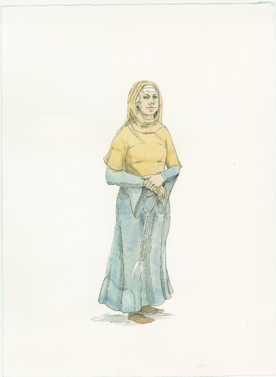 Matilda of Flanders, c1066 2015. by Judith Dobie