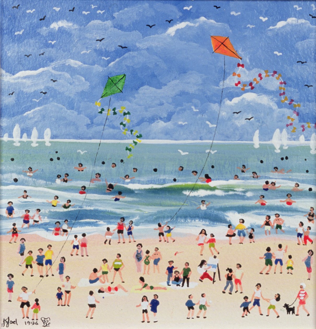 Bir Cornish Plajı by Judy Joel