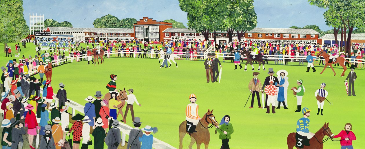 Ascot - Padok by Judy Joel