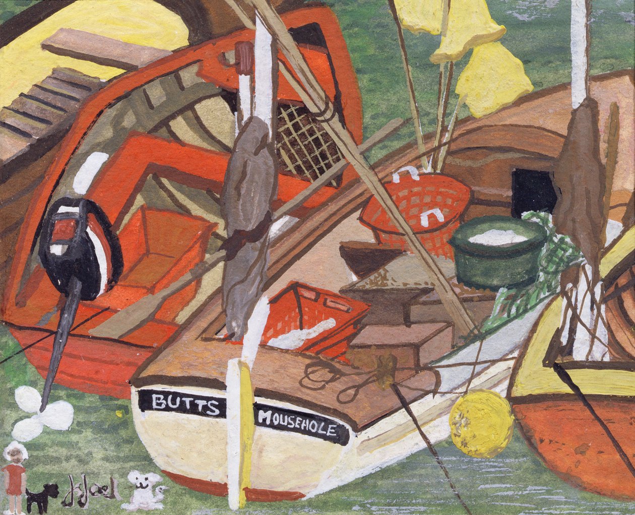 Fare Deliği Popoları, 1995 by Judy Joel