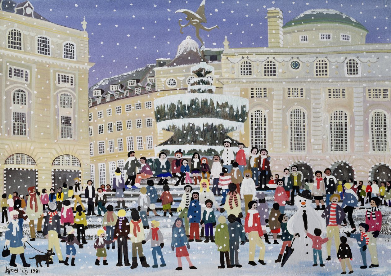 Piccadilly Kar Sahnesi by Judy Joel