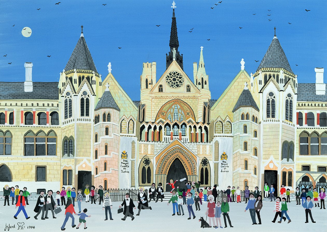 Kraliyet Adalet Mahkemeleri, Londra, 1994 by Judy Joel