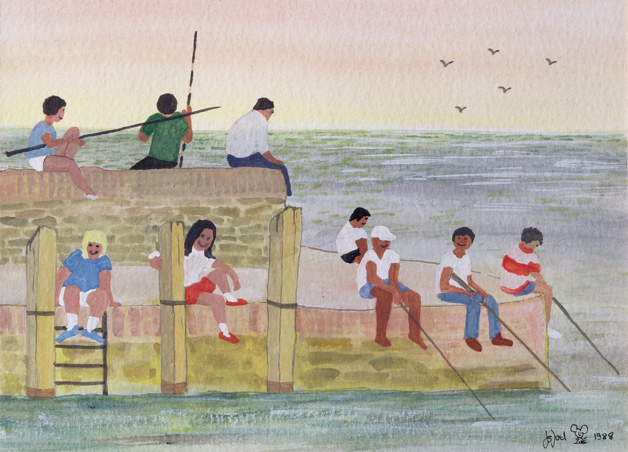 Alacakaranlık Balıkçılığı, 1988 by Judy Joel