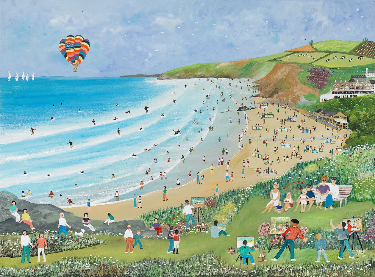 Watergate Körfezi, Cornwall by Judy Joel