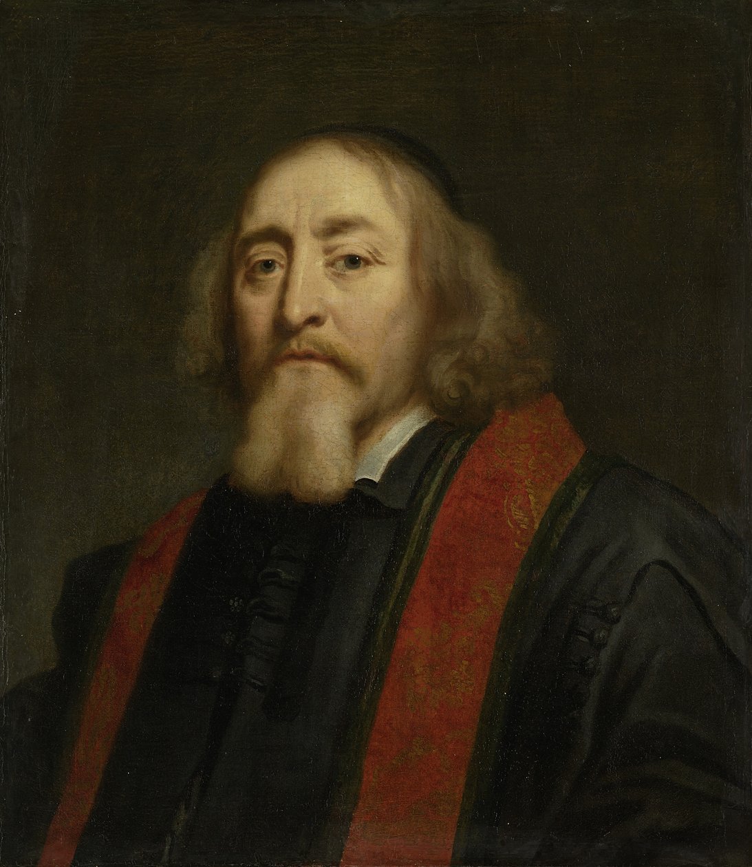 Jan Amos Comenius 1592-1670, 1650 ve 1670 Arası Portresi by Jürgen Ovens