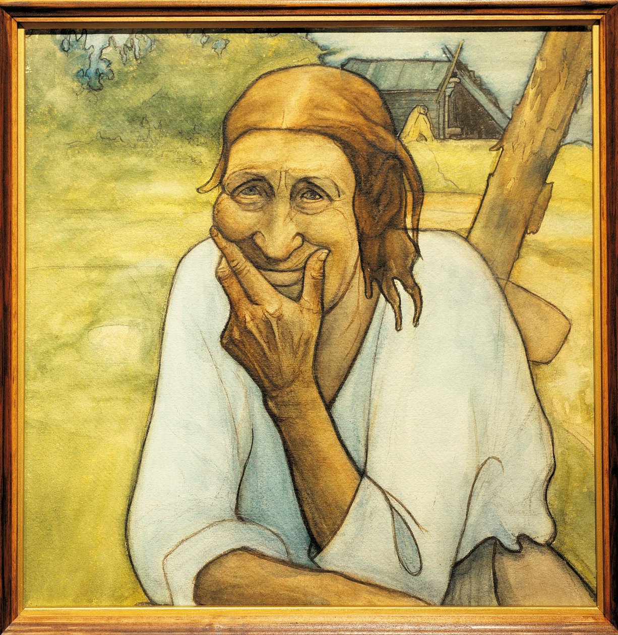 Finlandiya, Yaşlı Kadın by Juho Rissanen