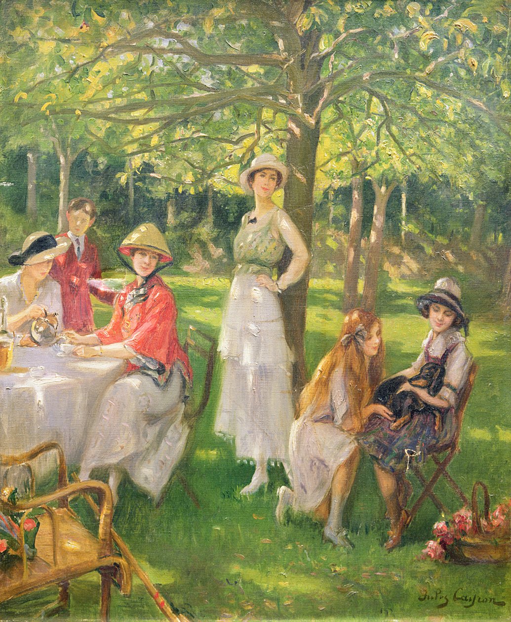Çay Partisi by Jules Cayron