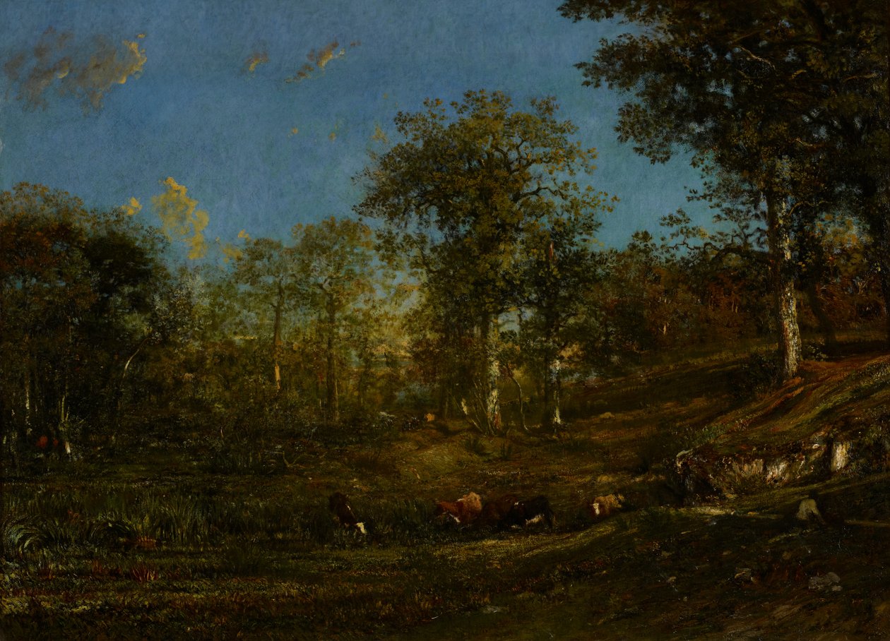 Limuzin Çayırlarının Görünümü, 1835 by Jules Dupré