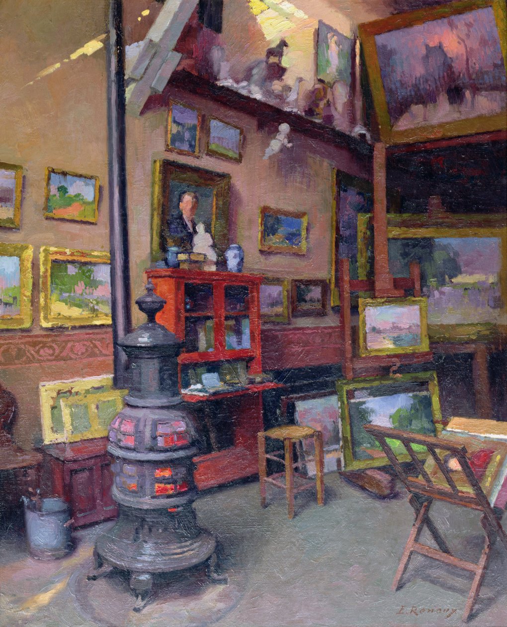 Stüdyo 50, rue Saint-Didier by Jules Ernest Renoux