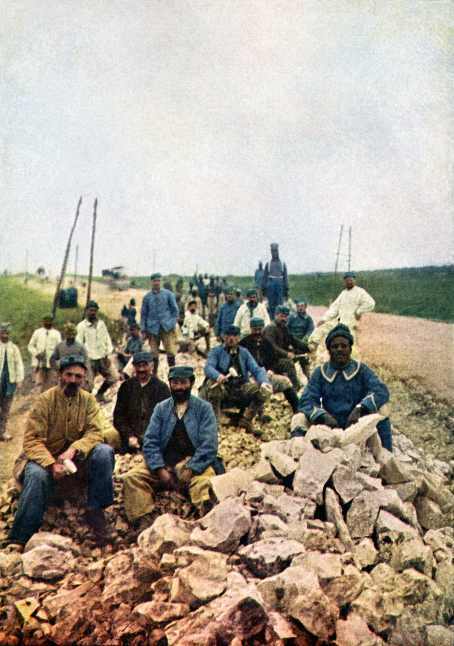 Batı Cephesi, Fransa (otokrom) by Jules Gervais Courtellemont