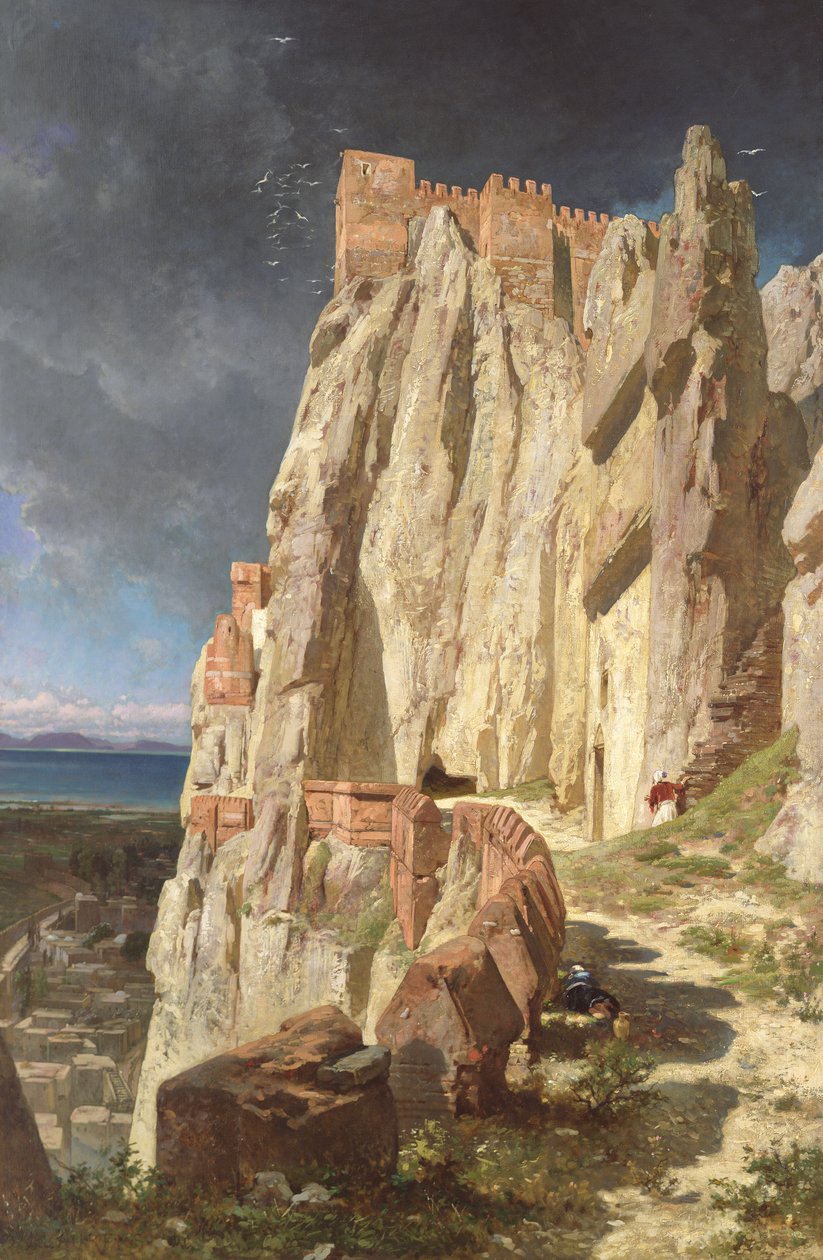 Su Kayası, Kürdistan, 1901 by Jules Joseph Augustin Laurens