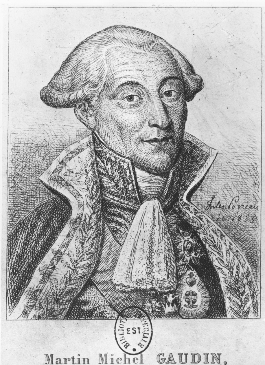 Martin Michel Gaudin, Gaete Dükü by Jules Porreau
