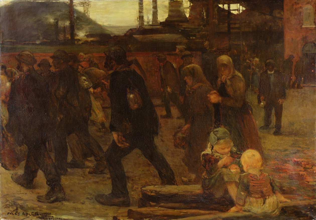 madenciler by Jules Adler