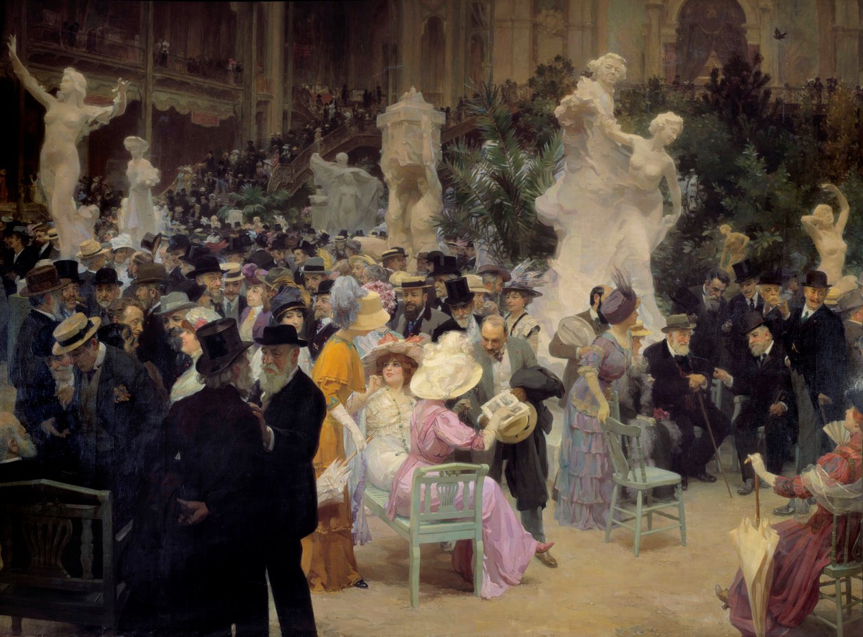 Belle epoque: “” Salon des artistes français