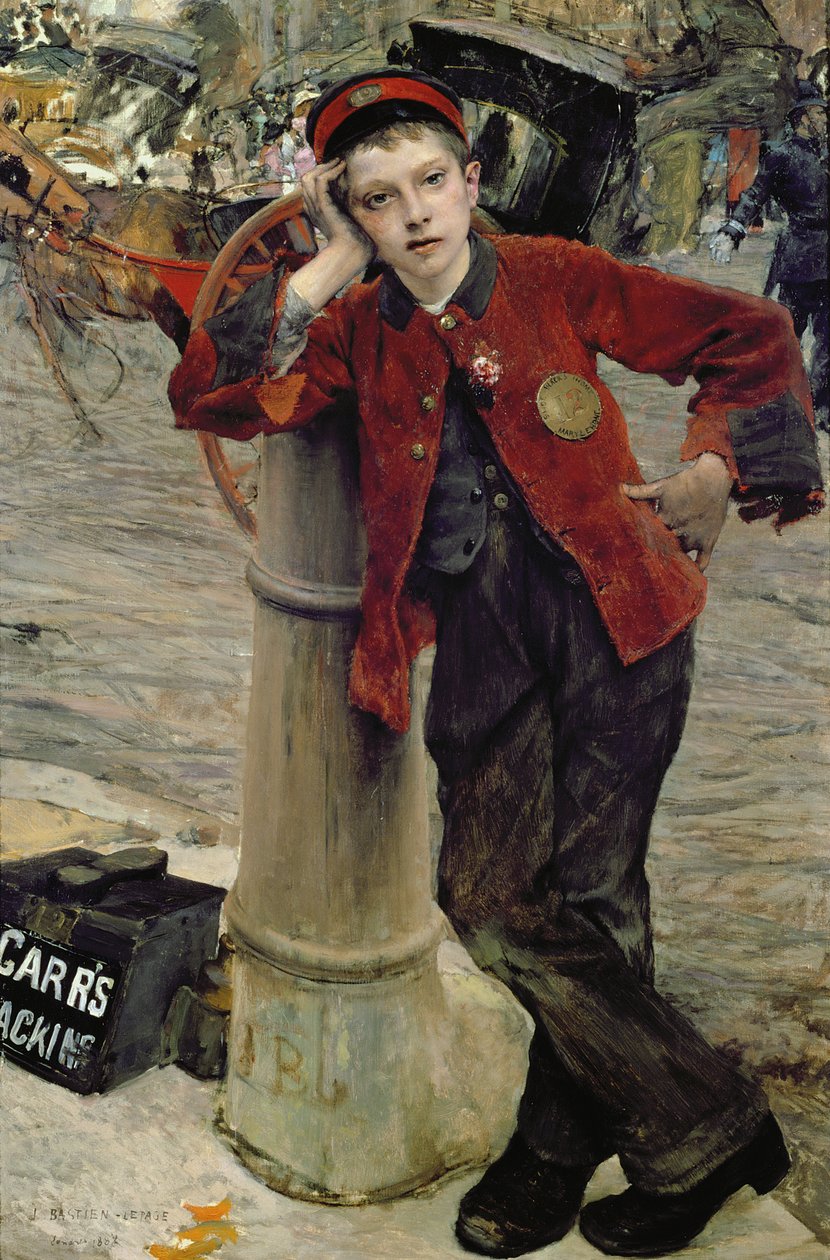 Londra Çizmesiyah by Jules Bastien Lepage