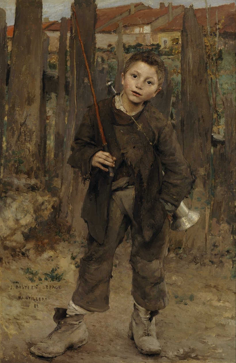 Pas Mèche (Hiçbir Şey Yapmıyor) by Jules Bastien Lepage