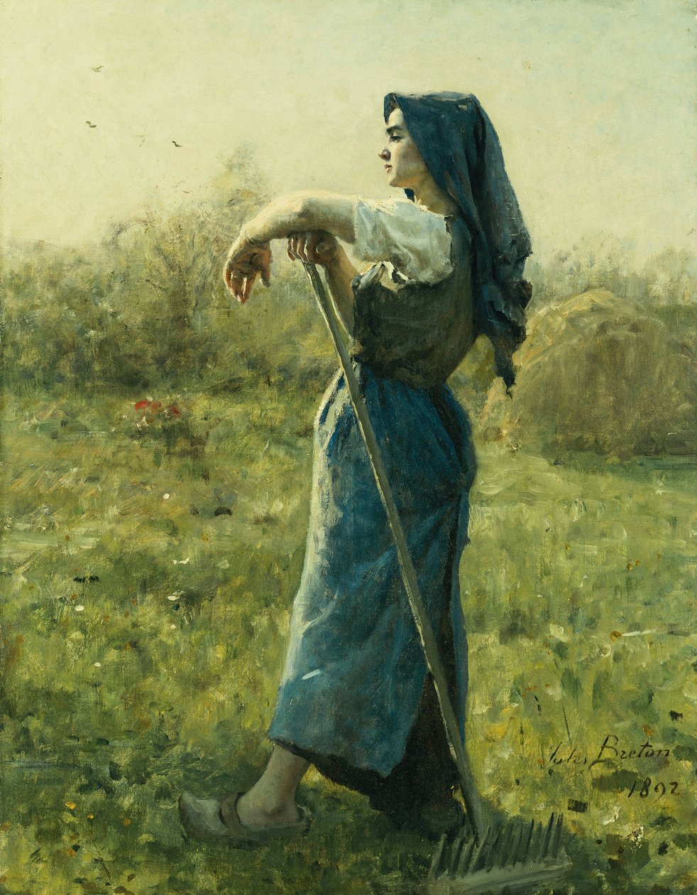 Biçerdöver, 1892 by Jules Breton