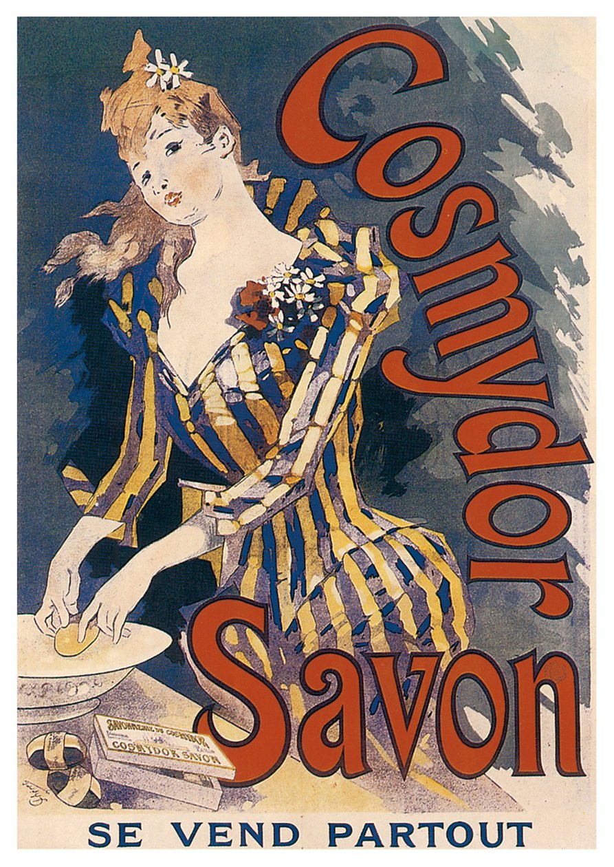 Cosmydor Sabunu, 1891 by Jules Cheret