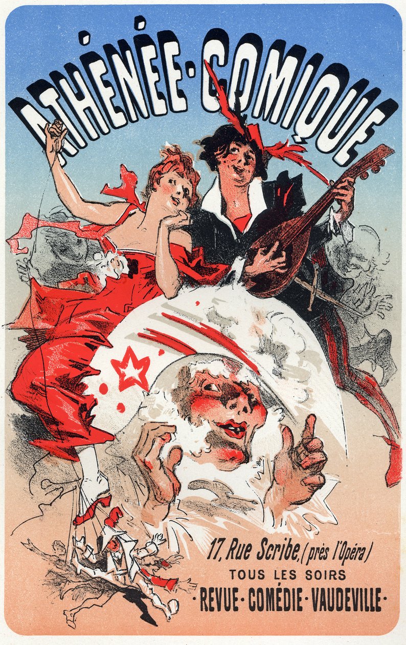 Eğlence. Athenee Comique, paris
