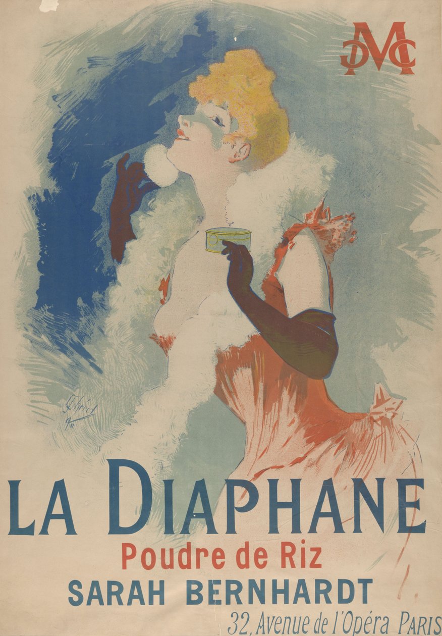 Diyafan. Pirinç Tozu, 1890 by Jules Cheret