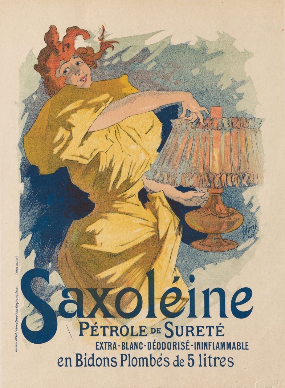 Posterin Ustaları: Levha 13, Saxoline, 1895. by Jules Cheret