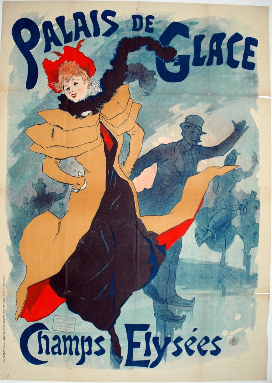 Buz sarayı by Jules Cheret