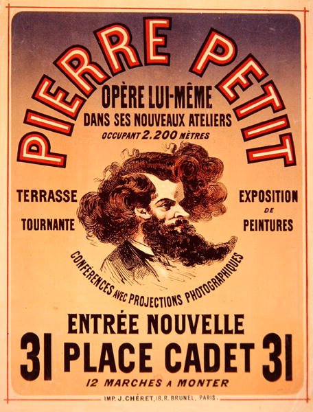 Poster reklamı Pierre Petit