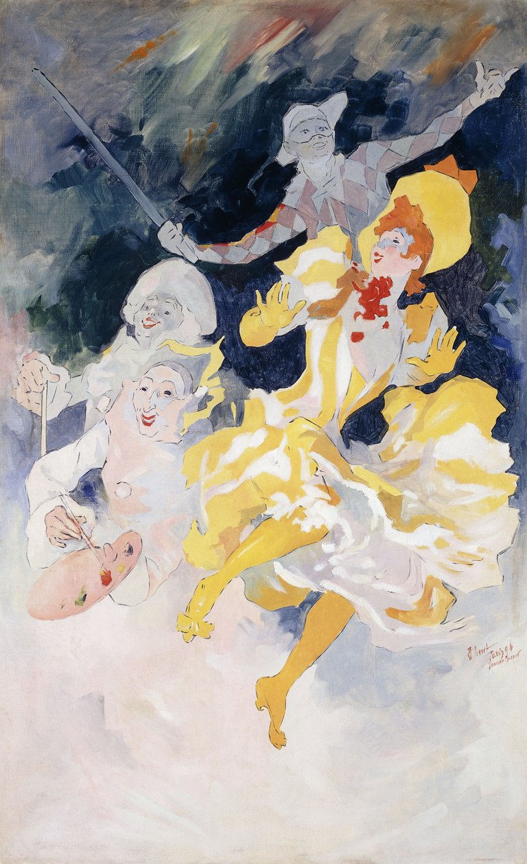 Gökkuşağı; Gökkuşağı, c.1894 by Jules Cheret